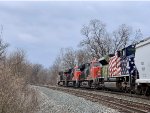 NS  309 descending the hill 